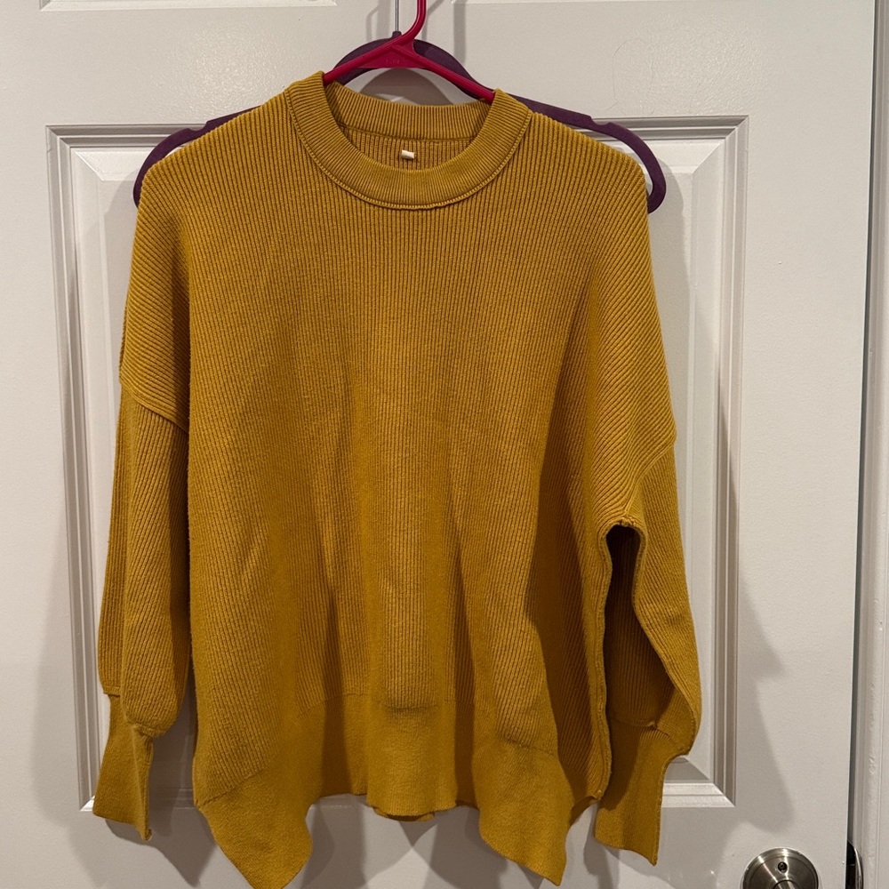 Yellow/Gold Tunic Sweater